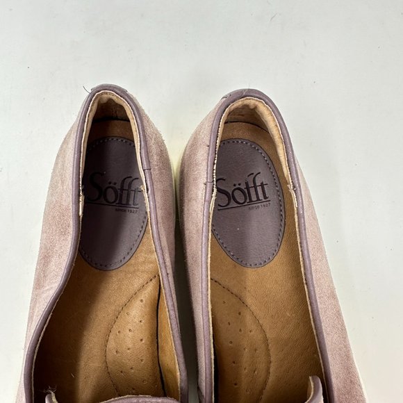 Sofft Women's Somers Slip On Shoes, Snare Tan Suede - Picture 11 of 16